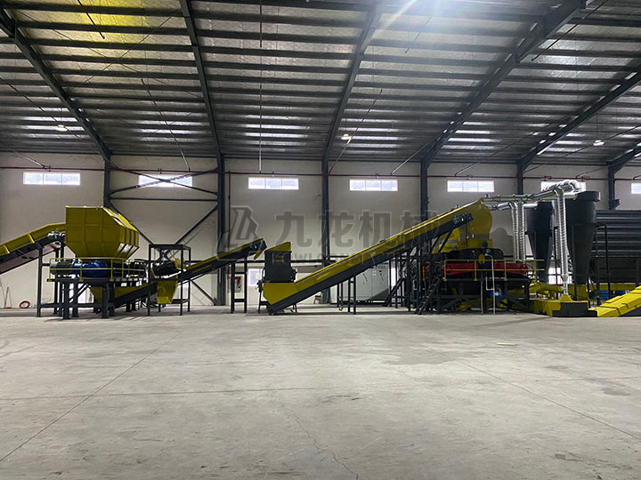 廢紙干法制漿生產線